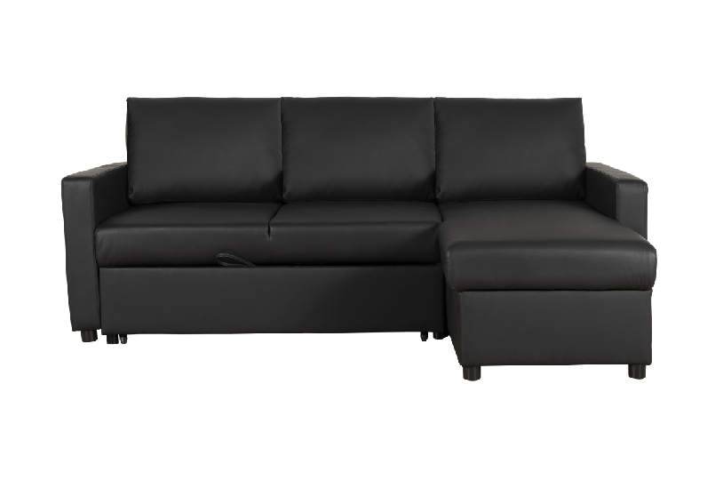 Leather sleeper sofa pull out sofa bed,convertible sofa
